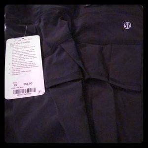 Lululemon Run Pace Setter Skirt - Black